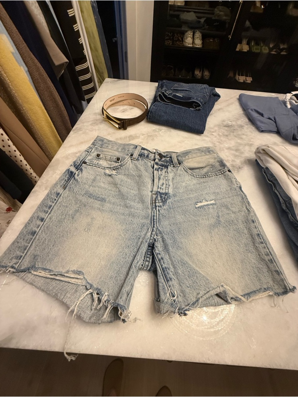 Pistola Light Blue High-Rise Denim Jeans